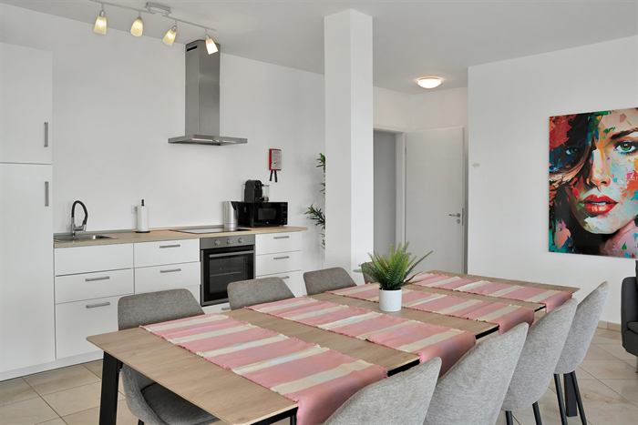 Kitchen and dining area